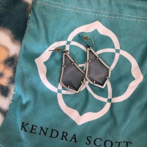 Kendra Scott Alexa Earrings in Slate Grey